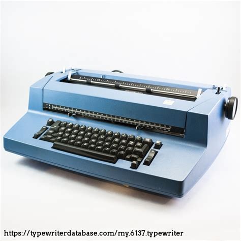 1974 IBM Selectric II on the Typewriter Database