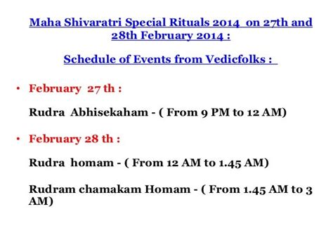 Maha Shivaratri Special Rituals 2014 Vedicfolks.com