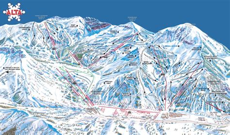 Alta ski resort map weather information – Artofit