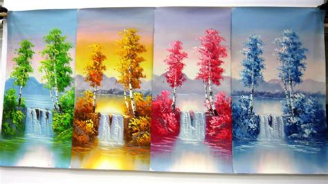 MyLittlePaintingHouse: Four seasons painting | Four seasons painting ...