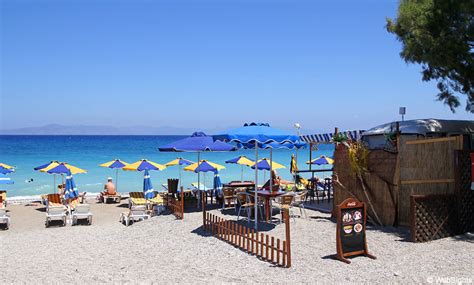 Ixia beach - many top hotels | Rhodes Beaches