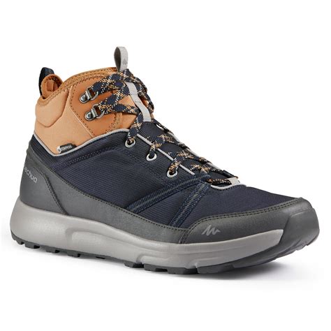 Men Waterproof Hiking Boots NH150 Quechua - Navy