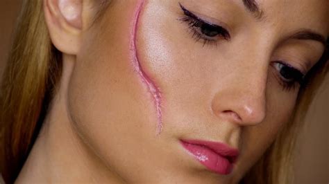 Scar | Halloween Special Effects Makeup Tutorials | POPSUGAR Beauty Photo 11