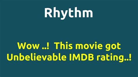 Rhythm |2000 movie |IMDB Rating |Review | Complete report | Story | Cast - YouTube