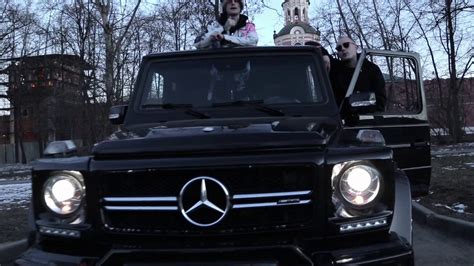 MercedesBenz Gelandewagen G63 Black Car in Benz Truck by Lil Peep 2017 Official Music Video