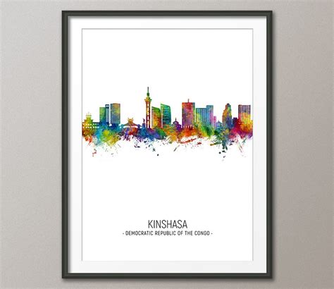 Kinshasa Skyline, Kinshasa Democratic Republic of the Congo Cityscape ...