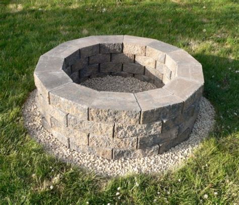 steps to build fire pit DIY