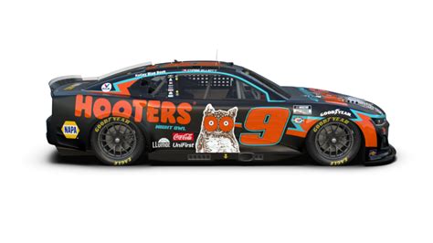 First look: See the 2023 No. 9 Hooters Chevrolet of Chase Elliott | Hendrick Motorsports