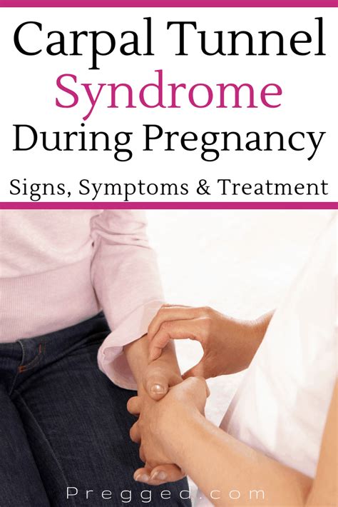 Carpal Tunnel Syndrome in Pregnancy - Symptoms & Treatment - Pregged.com