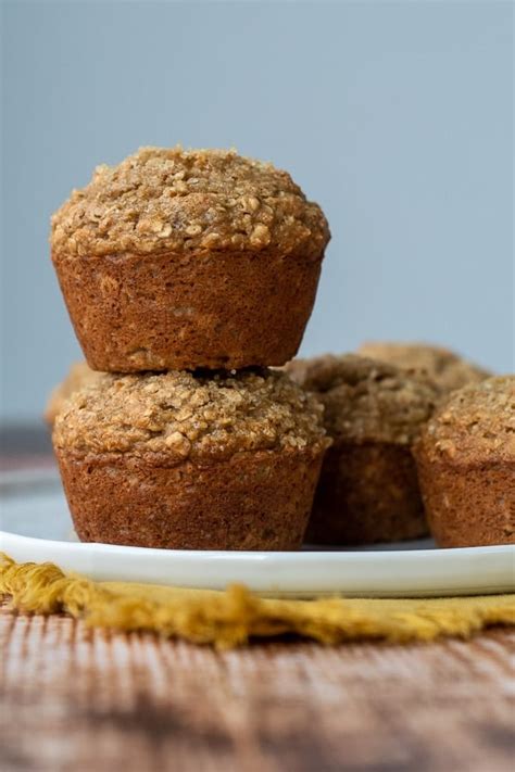 Applesauce Oatmeal Muffins (Gluten-Free Option) - Kid-Approved!