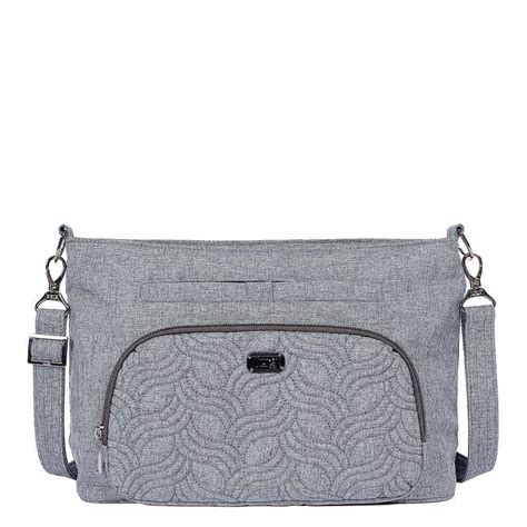 Lug Samba XL RFID-Blocking Crossbody Bag, Grey - WXF-02