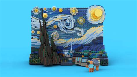 Vincent van Gogh’s Starry Night Painting Goes 3D, Set To Become An Official LEGO Set