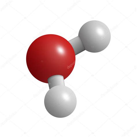 H2O water molecule — Stock Photo © cnapsys #9838348