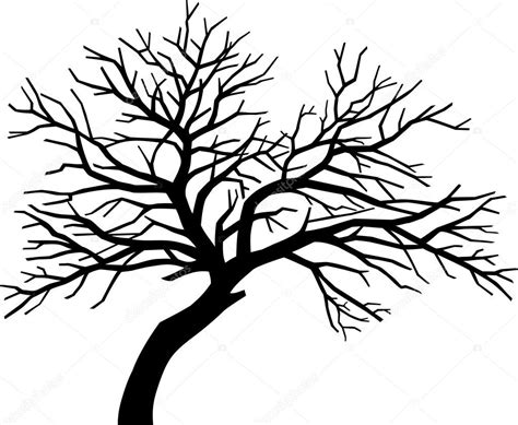 Leafless Tree Silhouette at GetDrawings | Free download