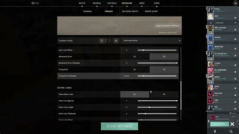 Custom Crosshair For Valorant