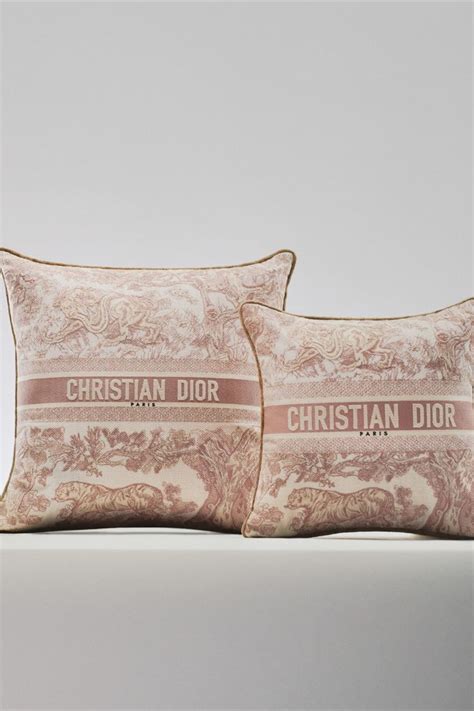 Dior Maison Cushions | Dior, Pink cushions, Christian dior bags