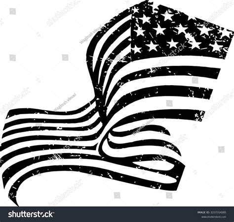 American Flag Wavy Eps Files Clipart Stock Vector (Royalty Free ...