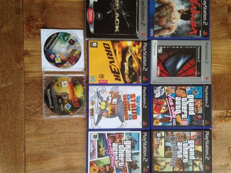 Collection of 10 Playstation 2 Action games - Including 3 GTA Games ...