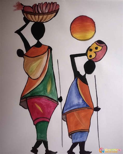 African Arts On Art Paper Very Attractive - GranNino