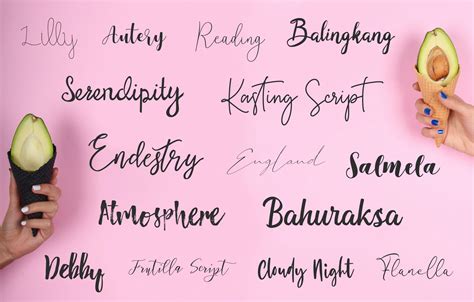 15 best free hand-lettering style fonts free for commercial use – Magda Design – Printable ...