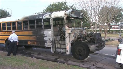 All students safe after Cy-Fair bus catches fire