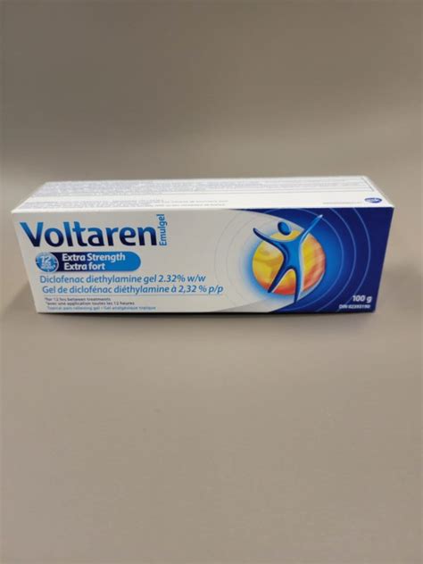 VOLTAREN EXTRA-STRENGTH BACK AND MUSCLE PAIN 2.32% GEL | Medicine ...