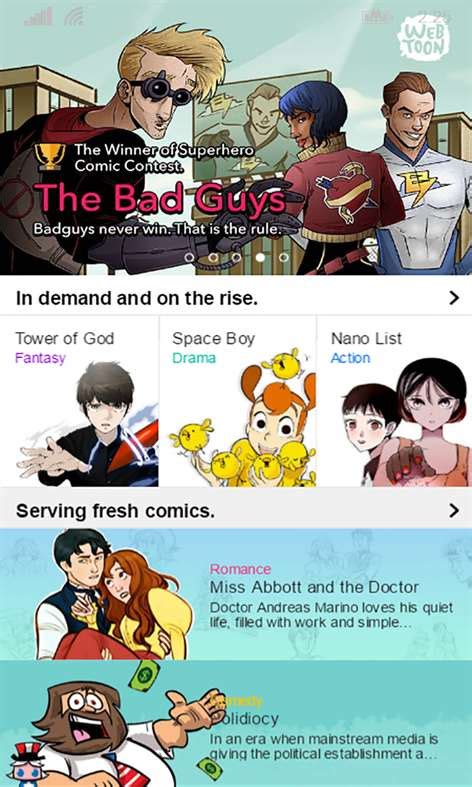 Get LINE WEBTOON Comics - Microsoft Store