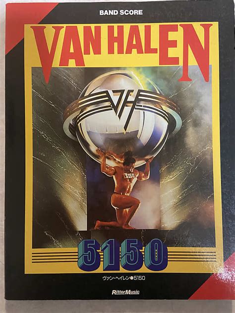 Van Halen - 5150 - Guitar and Bass tab / tablature Book - | Reverb