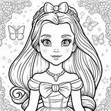 Princess Coloring Book Printable  sketch template