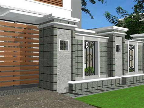 Modern Exterior Boundary Wall Designs – BESTHOMISH