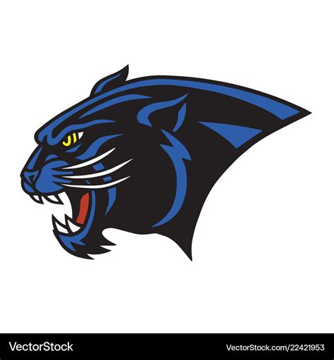 Jaguar logo mascot Royalty Free Vector Image - VectorStock