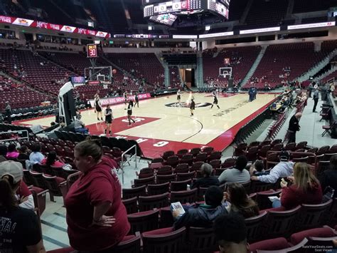 Section 117 at Colonial Life Arena - South Carolina Basketball - RateYourSeats.com