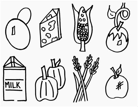 farm food coloring pages - Clip Art Library