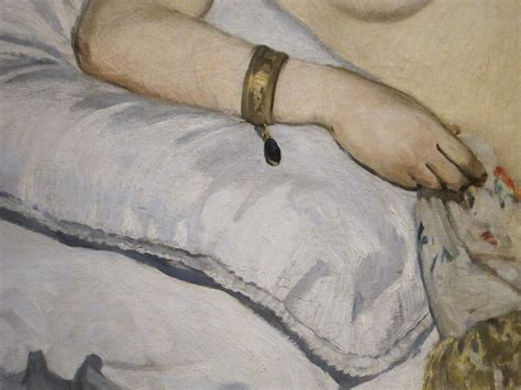 Manet Olympia Detail