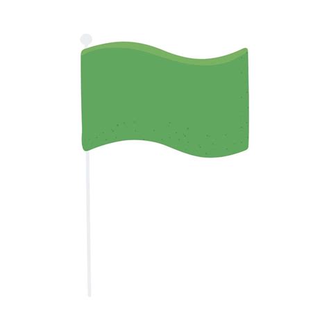 green flag pole 3625574 Vector Art at Vecteezy