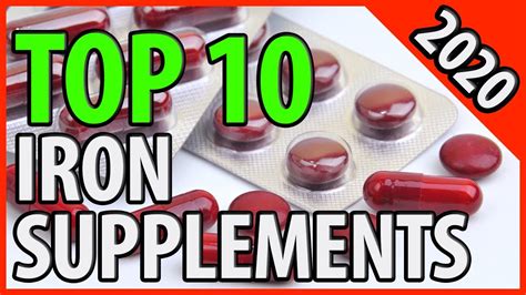 Best Iron Supplement 2020 | TOP 10 Iron Pills - YouTube