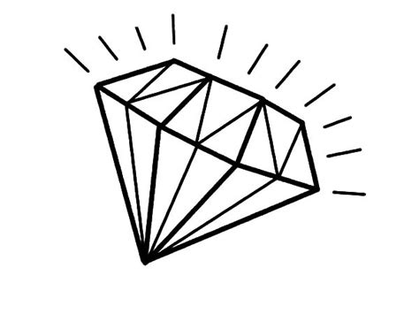 Easy Diamond Drawing at GetDrawings | Free download