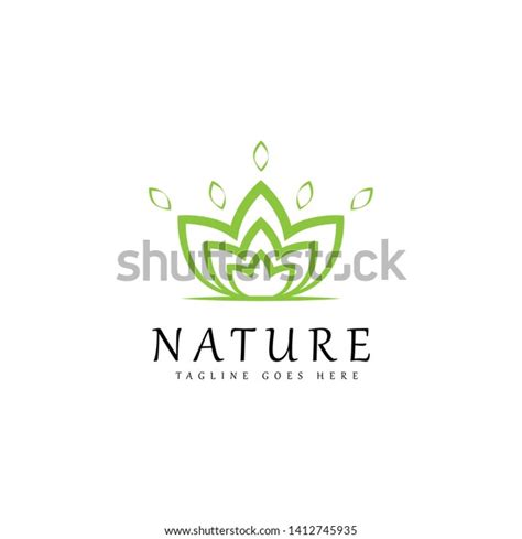 Nature Logo Design Inspiration Eps10 Vector Stock Vector (Royalty Free) 1412745935 | Shutterstock