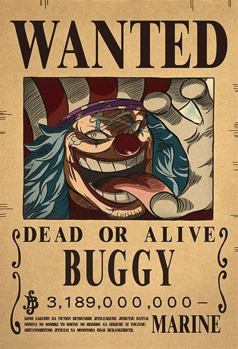 Wanted Poster Anime New Bounty Luffy Zoro Shanks - Etsy Canada