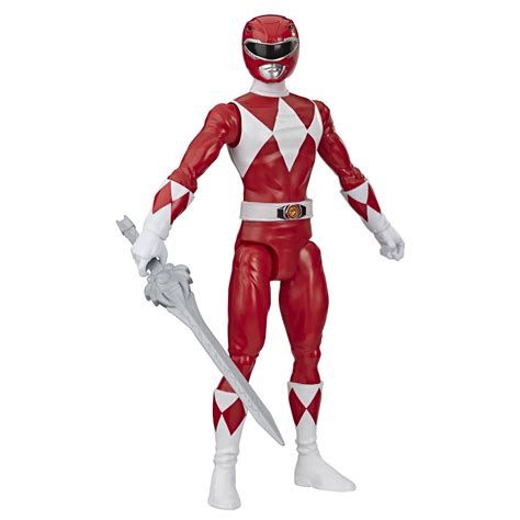 Power Rangers Mighty Morphin Red Ranger 12-Inch-Scale Action Figure ...