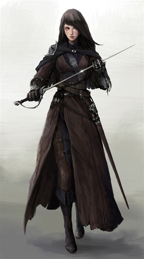 Pin by Stefan Heinsen on Rpg character/npc reference | Concept art characters, Warrior woman ...