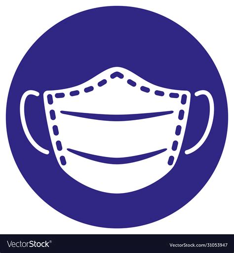 Safety Mask Symbol