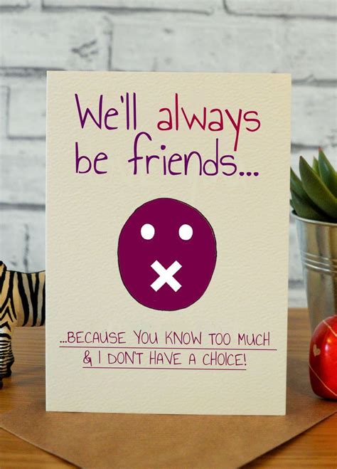 Funny best friend birthday card, best friend birthday gift ideas | Cool ...