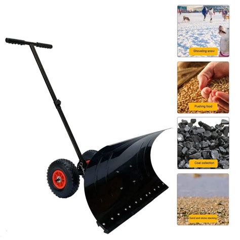 The 10 Best Snow Shovel with Wheels in 2021 Reviews | Buying Guide