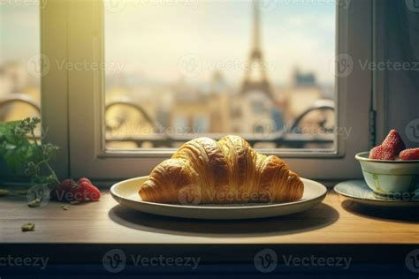 Paris french croissant bakery. Generate Ai 23457073 Stock Photo at Vecteezy