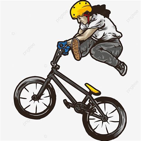 Olympic Games Clipart Transparent PNG Hd, Cycling Bmx Freestyle Games ...