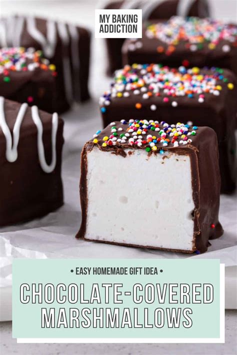 Chocolate-Covered Marshmallows - My Baking Addiction