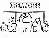 Among Us Crewmate coloring Page  Polffed sketch template