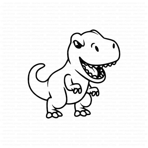 Süße Baby Dinosaurier SVG Dino Svg Trex SVG T-Rex Svg | Etsy Schweiz