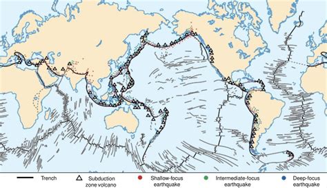 Mariana Trench Plate Boundary Map